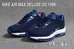 nike air max dlx deluxe og retro  1999 blue white